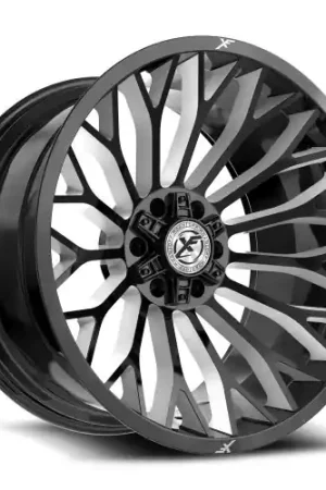 Wholesale XF Off-Road XF-237 5x127/5x139.7 20x9 +0 Gloss Black & Milled
