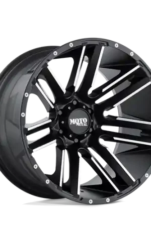 Editor’s Pick Moto Metal MO978 RAZOR 8X165.1 20X9 +18 SATIN BLACK MACHINED
