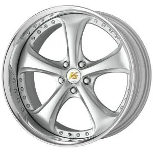 Work Wheels VS-KF 5x115 18x10-18 Light Grey Silver R Disk FULL REVERSE Editor’s Pick