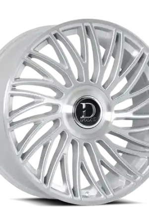 Big Sale DOLCE LUXURY SESTO 6x135/6x139.7 22x9.5 +18 Glossy Silver Brush Face
