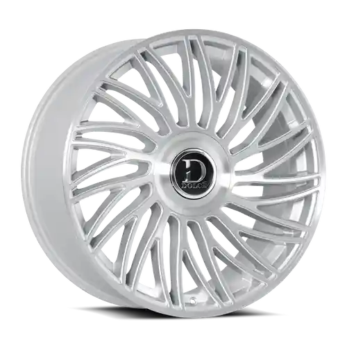 Big Sale DOLCE LUXURY SESTO 6x135/6x139.7 22x9.5 +18 Glossy Silver Brush Face
