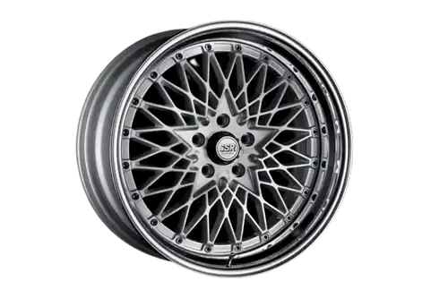 Premium SSR Formula MESH 5x120.65 18X7.5+18 NR Disk Fm Silver