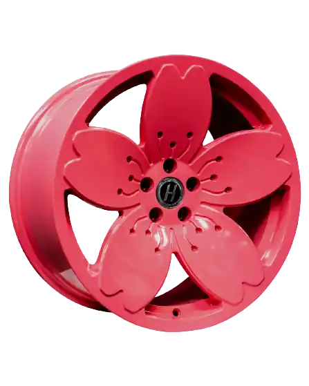 Exclusive Heritage Wheel Sakura MonoC 5X120 18x9.5+38 Pink