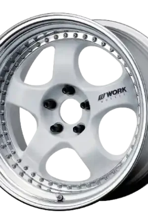 Work Meister S1 3P 5x108 18x12+43 O Disk White Fast Shipping