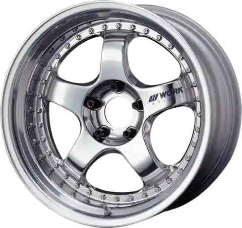 Work Meister S1 3P 5x108 17x8+23 W Disk Bright Buff Finish Popular