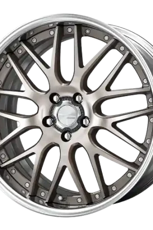 Work Lanvec Lm1 5x100 18x11+30 O Disk Trans Gray Polish Viral