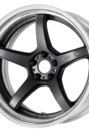 Work T5R 2P 5x112 19x12.5 +18 Matte Gunmetal New Release