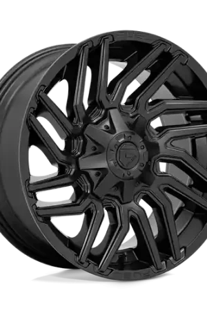 Fuel 1PC D775 TYPHOON 8X170 20X9 +1 MATTE BLACK Express Delivery