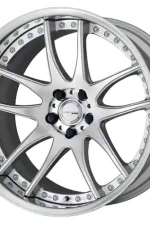 Work Emotion Cr 3P 5x108 18x8+1 R Disk Burning Silver Best Seller