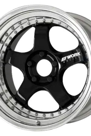Premium Work Meister S1 3P 5x100 18x15.5-26 R Disk Black