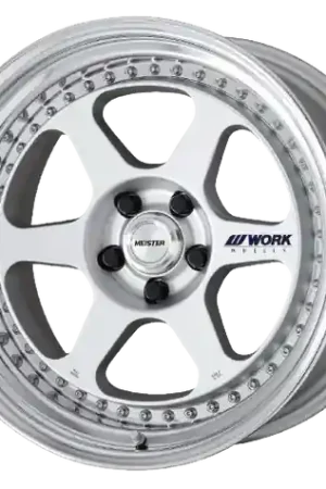 Work Meister L1 3P 5x120.65 19x11.5+1 T Disk Matte Silver Weekend Sale