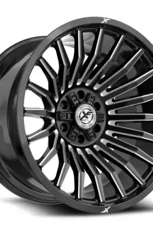 Modern XF Off-Road XF-231 6x135/6x139.7 24x14 -76 Gloss Black & Milled