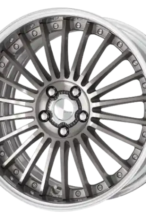 Authentic Work Lanvec Lf1 5x114.3 18x8+38 A Disk Trans Gray Polish