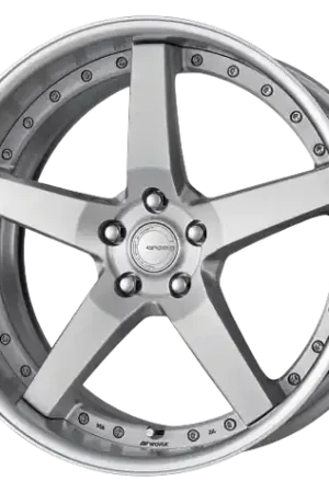 Clearance Work Gnosis Gr203 5x108 21x10.5+30 R Disk Brush Silver Clear