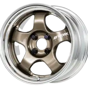 Work Meister S1 2P 5x114.3 15x10+45 A Disk Titanium Gold Direct From Factory