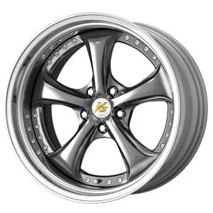 Work Wheels VS-KF 5x120.65 19x11.5-4 Brilliant Silver Black A Disk STEP RIM Big Sale
