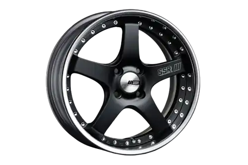 Luxury SSR Professor SP4R 5x100 17X9.5+-29 MD Disk Flat Black