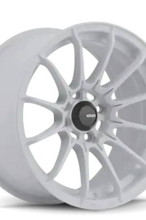 Konig Dial-In 4x100 15x7+35 Gloss White Flash Sale
