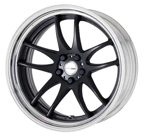 Work Cr 2P 5x100 18x11.0 +0 Matte Black Wholesale