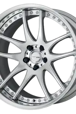 Work Emotion Cr 3P 5x115 19x12.5-30 R Disk Burning Silver Budget