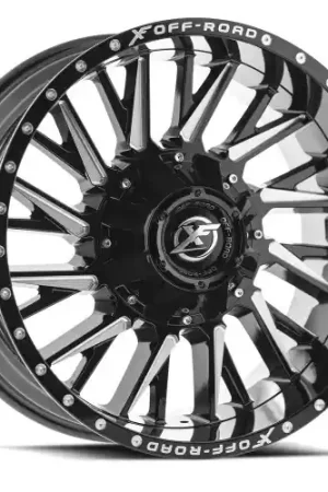 XF Off-Road XF-226 8x165.1/8x180 20x9 +0 Gloss Black & Milled Limited Time