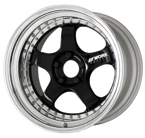 Modern Work Meister S1 3P 4x114.3 18x9+43 R Disk Black