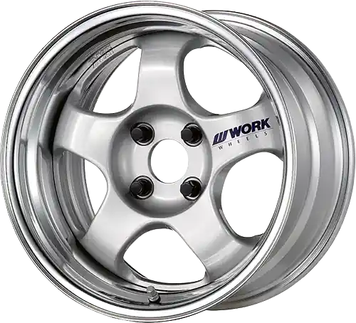 Work Meister S1 2P 4x114.3 15x5.5+38 A Disk Silver Price Drop