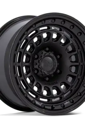 Black Rhino BR014 SAHARA 6X139.7 17x9 -12 MATTE BLACK W/ GLOSS BLACK LIP Sale