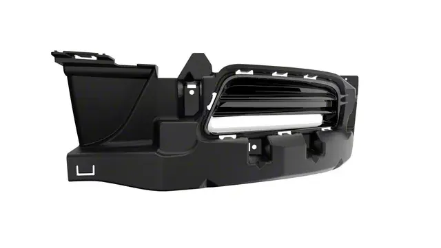 Mopar Bumper Insert; Front Left; Fog Lamp Opening Cover; Without Fog Lamps; Without Hood Scoop High Quality