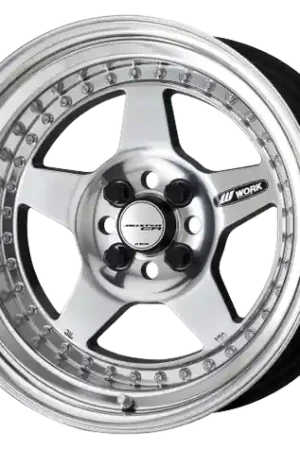 Last Chance Work Meister Cr01 5x115 16x7.5+-9 A Disk Bright Buff Finish