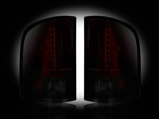 Chevrolet Silverado Recon LED Taillights - Dark Red Smoked Lens - 264175RBK While Supplies Last