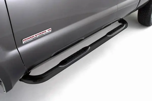 Exclusive Offer Ford F150 ICI 3 Inch Cab Length Black Nerf Bar - BLAK68FDX