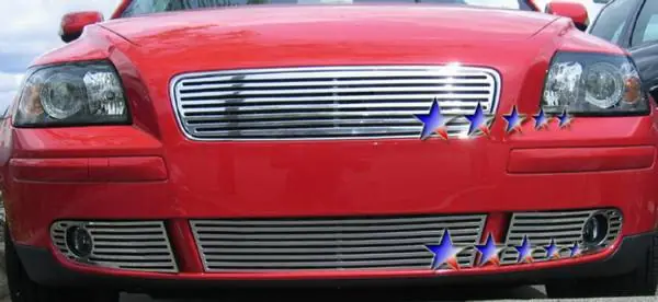 Volvo S40 APS CNC Grille - Upper - Aluminum - V95507A Super Sale