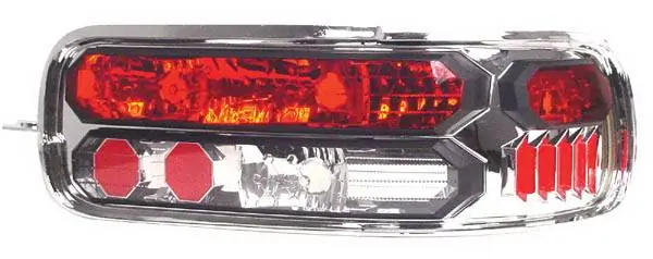 Discount Chevrolet Impala IPCW Taillights - Crystal Eyes - Black Trim - 1 Pair - CWT-CE316C