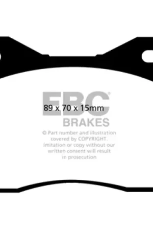 EBC 96-00 Ac Ace 5.0 Greenstuff Front Brake Pads — PMD Premier Motoring Development Viral