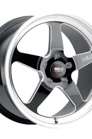 WELD Performance Ventura 5x120.65 17x9 +45 Gloss Black/Milled Diamond Cut Lip Limited Edition