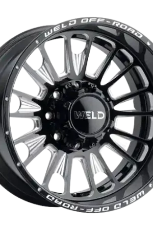 WELD Off-Road Scorch 5x139.7 22x10 -18 Gloss Black/Milled Top Pick