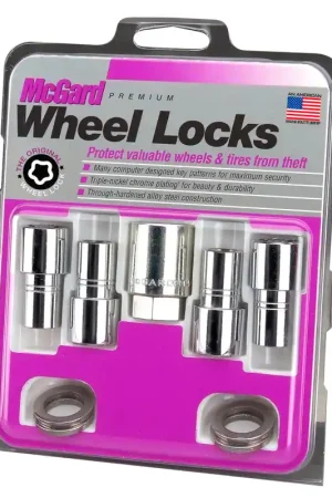 One Day Deal McGard Wheel Lock Nut Set - 4pk. (Long Shank Seat) M12X1.5 / 13/16 Hex — PMD Premier Motoring Development