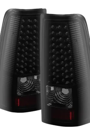 Hot Deal xTune Chevy Silverado 1500/2500/3500 03-06 LED Tail Lights Black Smoke — PMD Premier Motoring Development