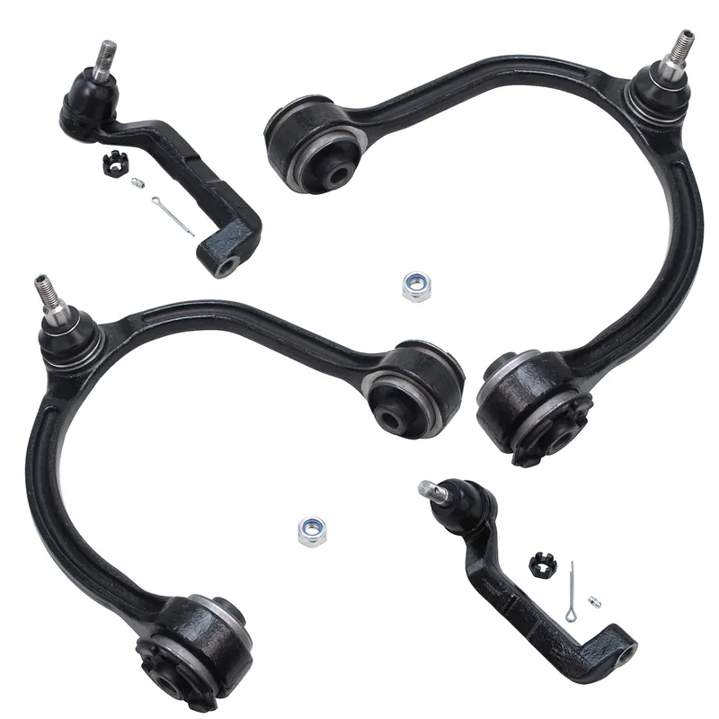 4pc Front Upper Control Arms Outer Tie Rods Suspension Kit Factory Price