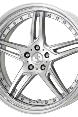 DURANDAL DD5.2 SILVER POLISHED 5x120 19X9.5 +55MM No Minimum Order