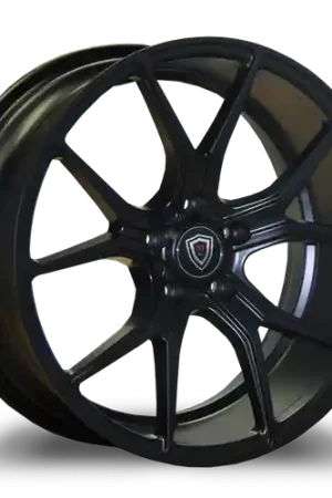 MARQUEE WHEELS M1003 5x112 18x9+38 BLACK - SATIN BLACK Handmade