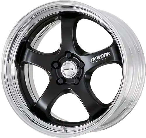 Work Meister S1R 4x114.3 17x9.5+12 R Disk Matte Black Free Shipping