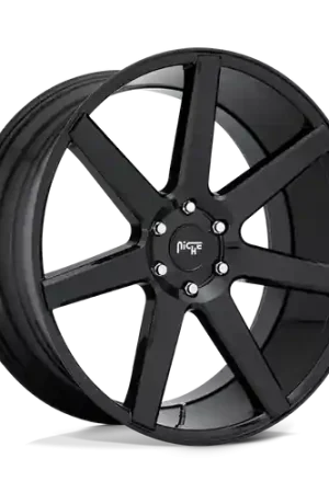 Trusted Brand Niche 1PC M230 FUTURE 6X139.7 24X10 +30 GLOSS BLACK