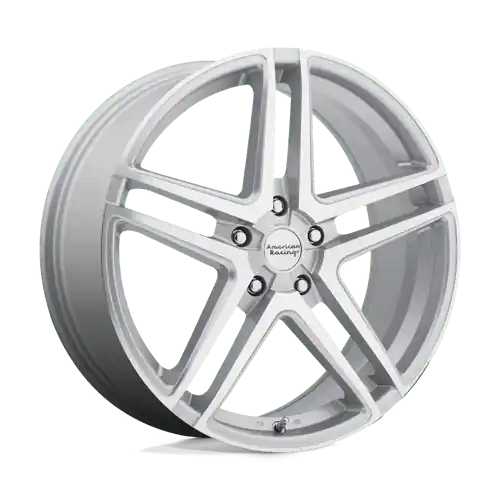 American Racing AR907 5X114.3 18X8 +40 SILVER MACHINED Next Day Delivery