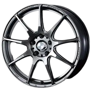 WedsSport SA-99R 4x100 16x6.5+50 Face F / Platinum Silver Black Crafted