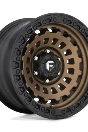 Fuel 1PC D634 ZEPHYR 6X135 18X9 -12 MATTE BRONZE BLACK BEAD RING Factory Price