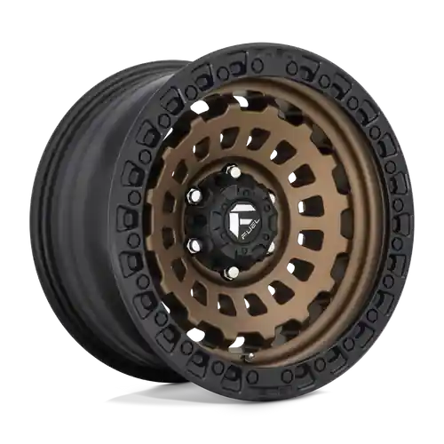 Fuel 1PC D634 ZEPHYR 6X135 18X9 -12 MATTE BRONZE BLACK BEAD RING Factory Price