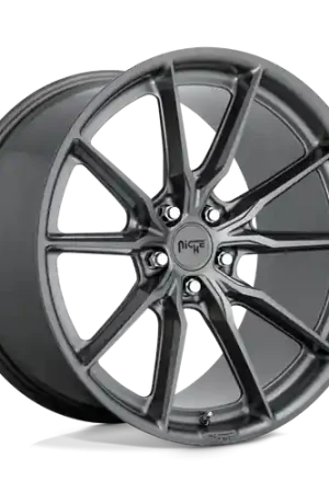 Fresh Stock Niche 1PC M239 RAINIER 5X120 18X8 +30 MATTE ANTHRACITE