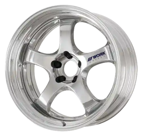 Work Meister S1R 5x114.3 18x9.5+22 O Disk Bright Buff Finish Money Back Guarantee